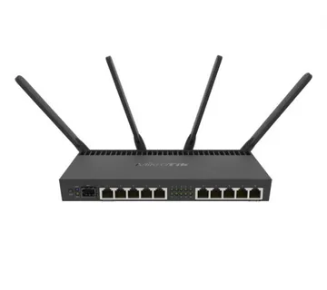Mikrotik RouterBOARD 4011iGS+5HacQ2HnD, Cortex A15 CPU (4-cores), 1GB RAM, 10×GLAN, 1×SFP+, 2.4Ghz/5Ghz 802.11b/g/n/ac, Route - Umag