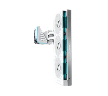 Lian Li HydroShift II OLED Curved 360 TL FLEX, White, AIO Liquid Cooler - Umag