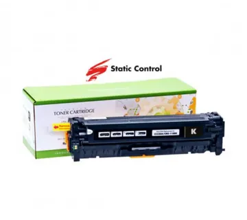 Toner Static Control HP Canon CC530A Black - Umag