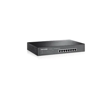 TP-Link 8-port Gigabit preklopnik (Switch), 8×10/100/1000M RJ45 ports, 1U 19", Rack mount, metalno kućište - Umag