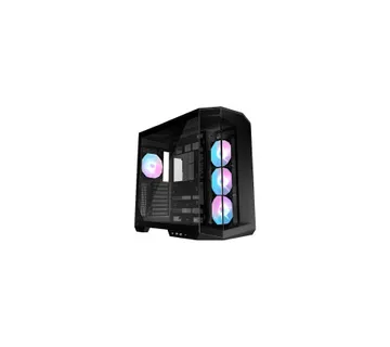 Chassis MSI MAG PANO 100R PZ, ATX, Mid Tower, 4x Pre-installed ARGB Fan, 518.7 x 290 x 482mm, Black - Umag