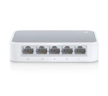 TP-Link 5-port mini Desktop preklopnik (Switch), 5×10/100M RJ45 ports, plastično kućište - Umag