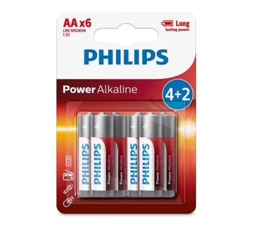 Philips baterije AA, 4+2 komada - Umag