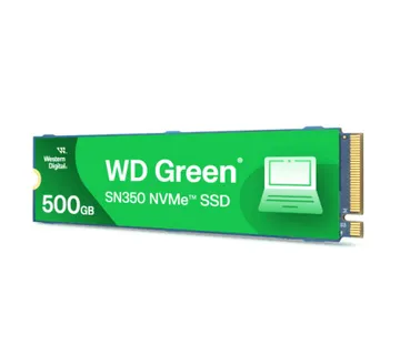 WD SN350 NVMe 500GB,R2400/W1500, M.2 2280 - Umag
