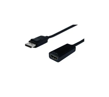 STANDARD adapter/kabel DisplayPort - HDMI, M/F, v1.2, 0.15m - Umag