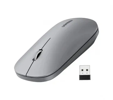 UGREEN SILENT bežični miš, 4000 DPI, USB, sivi - Umag