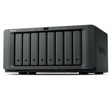 Synology DS1825+ DiskStation 8-bay NAS server, AMD Ryzen V1500B, 8GB RAM, RJ-45 2.5GbE, 2.5" SSD/3.5" HDD/M.2 podrška, Hot S - Umag