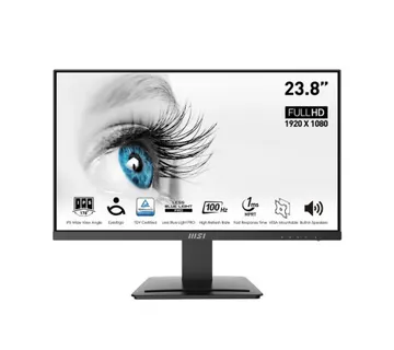 MSI 24" MP243X PRO FHD(1920x1080) IPS, 100Hz, 300 cd/m2, 1000:1, 4 ms, HDMI, DP, tilt, zvučnici - Umag
