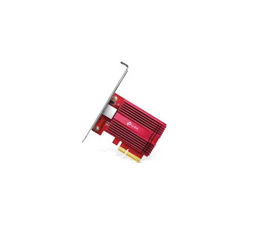 TPLink 10 Gigabit PCI Express Network Adapter, 1× PCI Express 3.0 x4, 1× RJ45 Gigabit/Megabit Port, - Umag