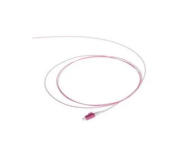 NFO Fiber optic pigtail LC, MM, OM4, 50 125, 1,5m - Umag