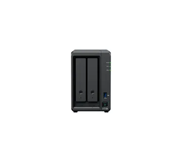 Synology DS725+, Tower, 2-Bays 3.5'' SATA HDD/SSD, 2 x M.2 2280 NVMe SSD, CPU AMD Ryzen R1600 dual-c - Umag