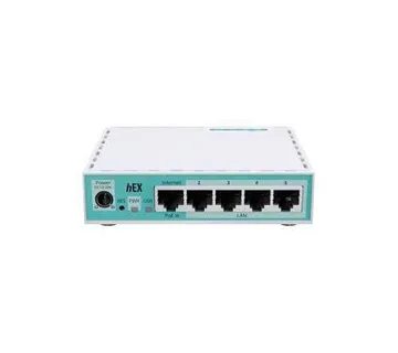 MikroTik E50UG hEX (2024 version) 5-Port Gigabit Router - Umag