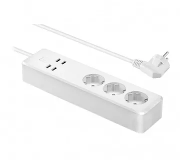 Moye Voltaic Smart Power Strip 3 Eu Plugs + 4 Usb Plugs 3680w 16a - Umag