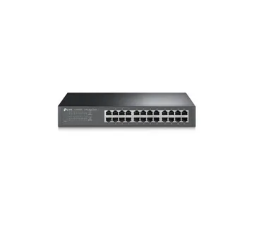 TP-Link 24-port Gigabit preklopnik (Switch), 24×10/100/1000M RJ45 ports, 13" Desktop/Rack, metalno kućište - Umag