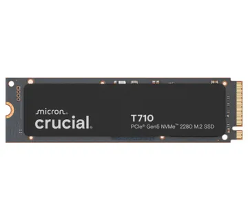 SSD 1TB M.2 80mm PCI-e 5.0 x4 NVMe, CRUCIAL T710 (CT1000T710SSD8) - Umag