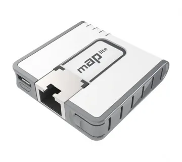Mikrotik RBmAPL-2nD, mAP lite, 650Mhz CPU, 64MB RAM, 1×LAN, built-in Dual Chain 2.4Ghz 802.11bgn sa integriranim antenama, Ro - Umag