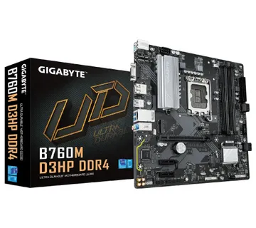 Gigabyte MB B760M DS3HP DDR4, S.1700, 4xDDR4/5333(OC), PCIe 4.0, G-LAN, VGA/HDMI/DP, mATX - Umag