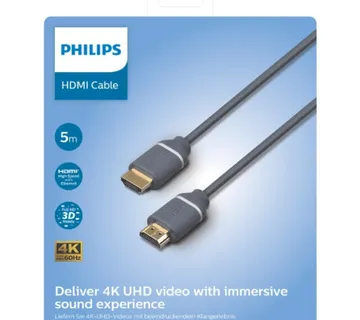 Philips kabel HDMI. 5m, sivi, SWV5650G - Umag