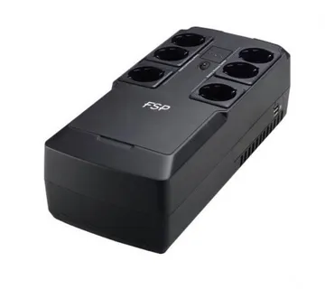 Fortron Source UPS NanoFit 600VA/300W, Offline, 2×USB, 6×Schuko, 1×4.5Ah - Umag