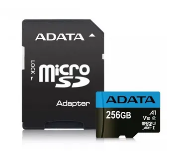 ADATA microSDXC, Class10, 100/25MBs, 256GB - cover
