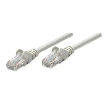 Intellinet Cat6, CCA,U/UTP, PVC, RJ45, 5m, sivi - Umag