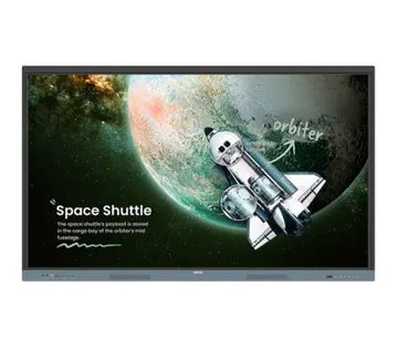 Benq 86 Inch 128gb W/o Assy Box Interactive Flat Panel For Education Black 9h.f9gtk.dee - Umag