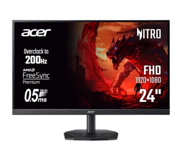 Acer Nitro KG24FX 23.8" IPS, 2xHDMI, DP, 200Hz - Umag