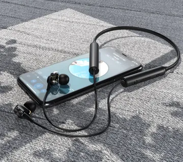 Slušalice AIWA In-Earphone, bežične, Quad Driver Neckband ESTBT-450BK - Umag