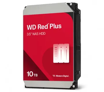 Western Digital Red Plus 10TB 7200 RPM 256 MB 3.5" Serijski ATA III - Umag
