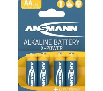 Ansmann X-Power Alkaline Battery AA LR6 4 pcs. paper blister - Umag