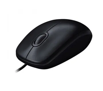 Logitech M90 optički miš, USB, sivi (910-001793) - Umag