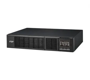 Fortron Source UPS Clippers Rack/Tower 2000VA/2000W, On-line double conversion, USB, RS-232, EPO, 8×C13, 4×9Ah, LCD - Umag