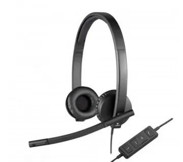 Logitech H570e Headset, Stereo, USB - Umag