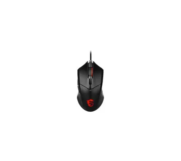 MSI Gaming Mouse Clutch GM08, USB 2.0, PixArt PAW-3519 Optical Sensor, 4200dpi, Adjustable Weight Sy - Umag