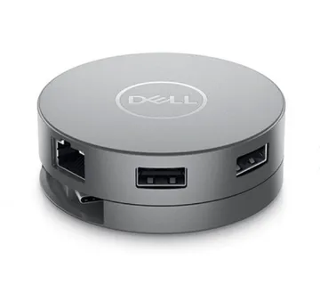 Dell USB-C Adapter - DA310 - DP/HDMI/VGA/RJ-45/2x USB 3.2/USB-C - Umag