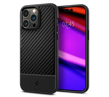 Spigen Core Armor, zaštitna maska za telefon, mat crna - iPhone 14 Pro (ACS04661) - Umag