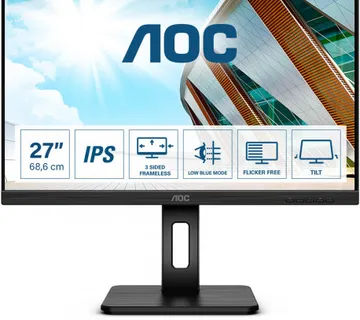 AOC LED IPS 27" 272P2Q, VGA, HDMI, DP, USB - Umag