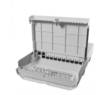 MikroTik netFiber 9 (CRS310-1G-5S-4S OUT) Outdoor 10-Port SFP Switch - Umag