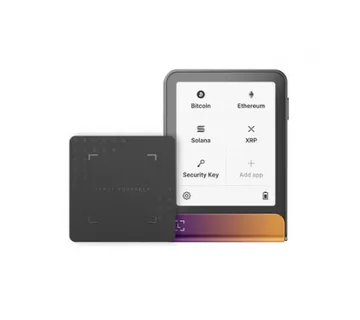 Ledger Flex z Recovery Key, denarnica za Bitcoin in druge kriptovalute, Ferro Fuchsia - Umag