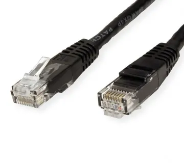 Roline VALUE UTP mrežni kabel Cat.6, 7.0m, crni - Umag