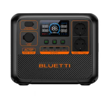 Bluetti AC70P Portable Power Station 1000W/ 864Wh - Umag
