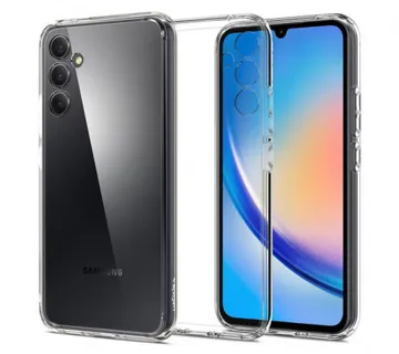 Spigen Ultra Hybrid, zaštitna maska za telefon, prozirna - Samsung Galaxy A34 5G (ACS05904) - Umag