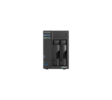 ASUSTOR NAS AS6702T Lockerstor2 Gen2 2x 3.5" 4x M.2 cache 2x 2.5Gbe Celeron QuadCore N5105 2.9GHz 4G - Umag