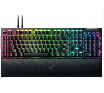 Razer BlackWidow V4 Pro - Mechanical Gaming Keyboard (Green Switch) - UK Layout - Umag