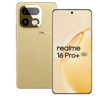Realme 16 Pro+ 5G Dual Sim 12GB RAM 512GB - Gold - cover