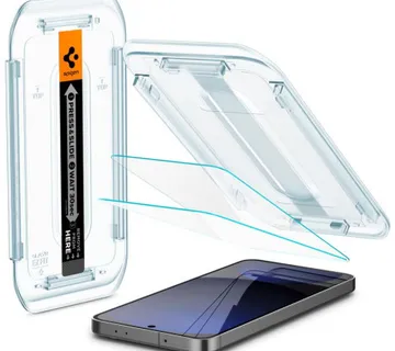 Spigen Glass tR EZ Fit 2 Pack, transparency - Samsung Galaxy A56 5G/S24 FE (AGL08729) - Umag