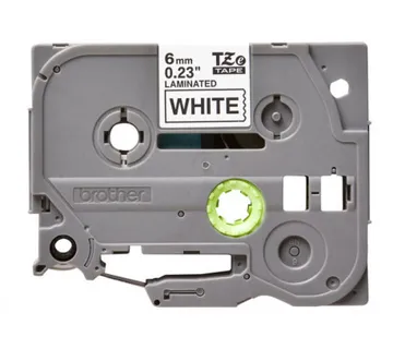 BROTHER TZE211 tape black/white 6mm 8m - Umag