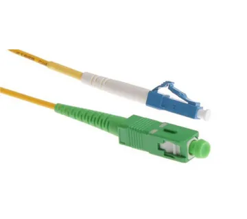 NFO Patch cord, LC UPC-SC APC, Singlemode 9 125, G.652D, Simplex, 10m - Umag