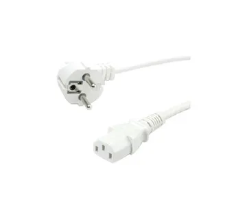 Roline VALUE naponski kabel, ravni IEC320 C13, 1.8m, bijeli - Umag
