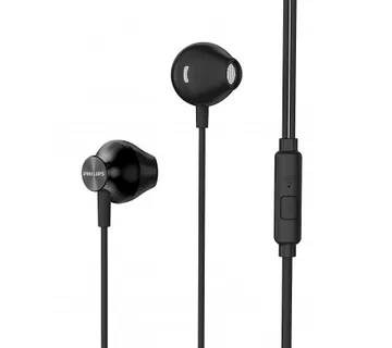 Philips žične slušalice s mikrof. TAUE101BK, crne - Umag